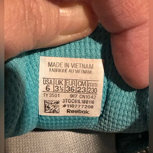 Reebok CN1042 Womens Crossfit Nano 8.0 Training Athletic Shoes Gray Blue Sz 6 - Picture 7 of 7